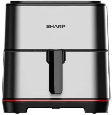 أفضل قلاية هوائية في مصر-عروض مصر الذكية- Sharp Air Fryer KF-AF70RT-ES2 – أفضل قلاية هوائية ستانلس ستيل احترافية في مصر