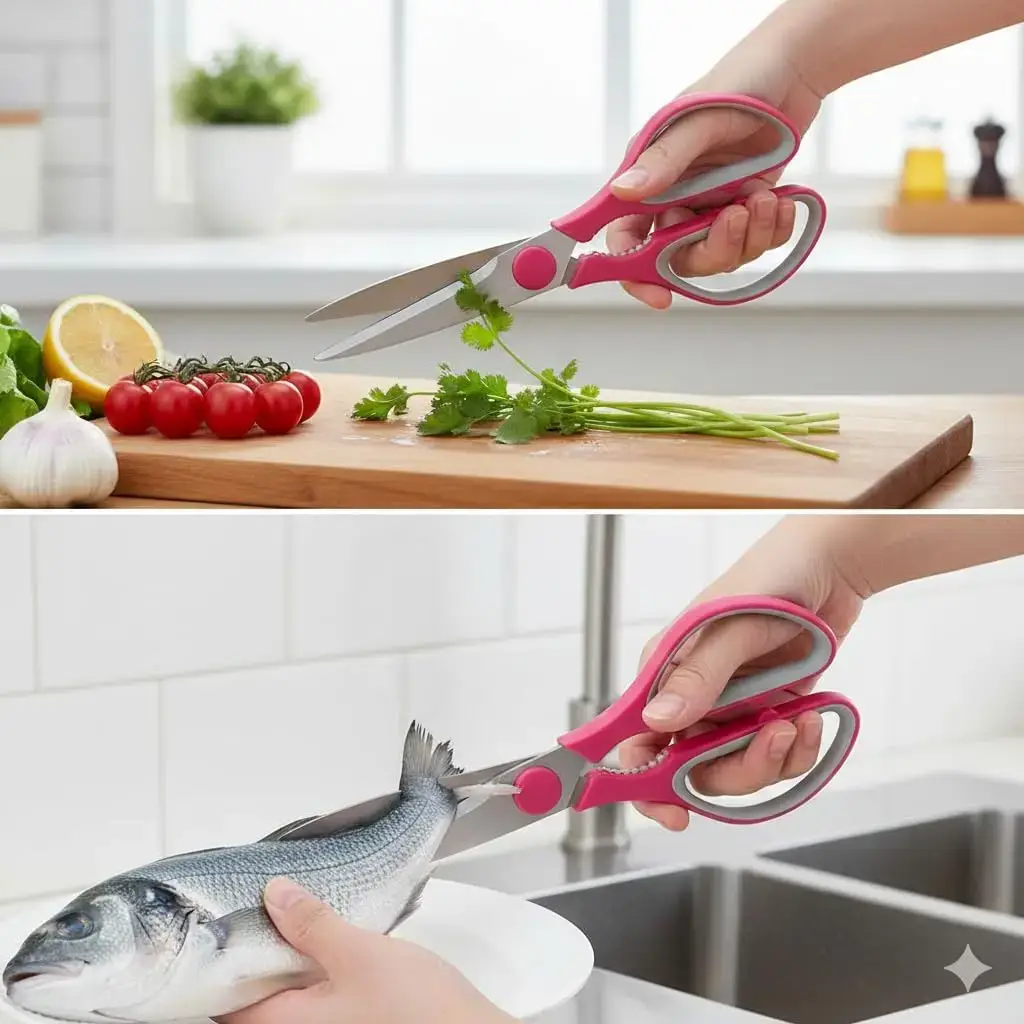 أفضل مقص مطبخ متعدد الاستخدامات - 2026 أداة ذكية لكل بيت عصري