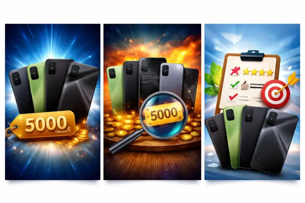 أفضل موبايل بسعر 5000 جنيه في مصر أفضل موبايلات 5000 جنيه 2026 موبايل اقتصادي في مصر