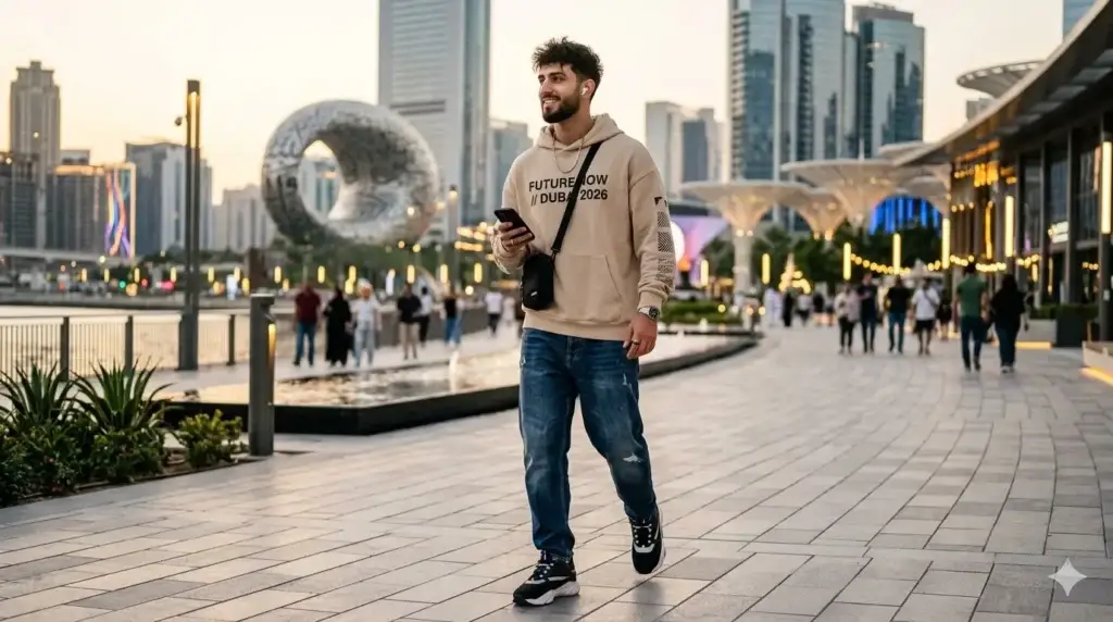 أحدث صيحات الموضة 2026 - دليل شامل لأبرز الترندات وأفكار تنسيق الملابس للرجال والنساء 8 أفضل أفكار تنسيق الملابس 2026 للرجال والنساء Outfit رجالي وكاجوال عصري تنسيق كاجوال رجالي موضة 2026 أحدث صيحات الموضة 2026 دليل شامل لأبرز الترندات وأفكار تنسيق الملابس للرجال والنساء