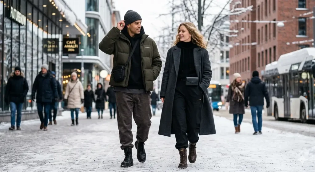 أحدث صيحات الموضة 2026 - دليل شامل لأبرز الترندات وأفكار تنسيق الملابس للرجال والنساء 16 موضة شتاء 2026 أحدث صيحات الموضة 2026 دليل شامل لأبرز الترندات وأفكار تنسيق الملابس للرجال والنساء