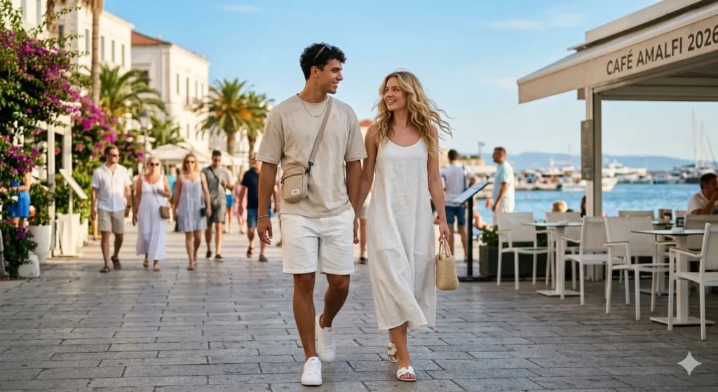 أحدث صيحات الموضة 2026 - دليل شامل لأبرز الترندات وأفكار تنسيق الملابس للرجال والنساء 15 موضة صيف 2026 أحدث صيحات الموضة 2026 دليل شامل لأبرز الترندات وأفكار تنسيق الملابس للرجال والنساء